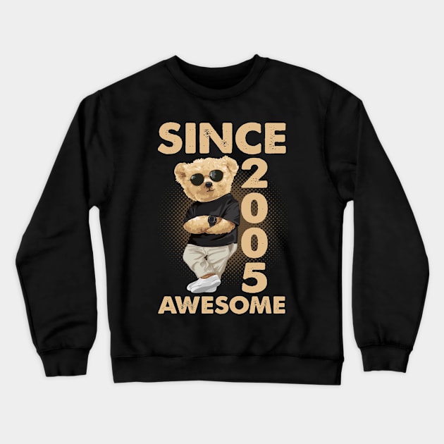 Since 2005 Awesome Crewneck Sweatshirt by octopath traveler floating island